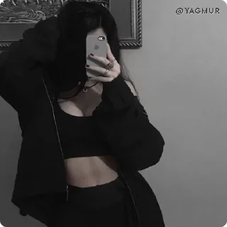📹-@Yagmur | Girl Modes, Telegram Sticker