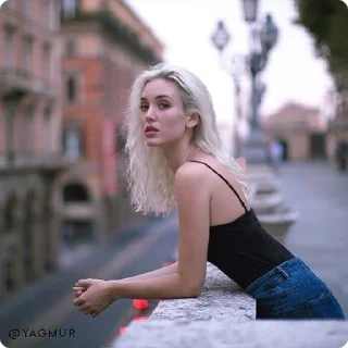 👩‍🦯-@Yagmur | Girl Modes, Telegram Sticker