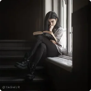 📖-@Yagmur | Girl Modes, Telegram Sticker