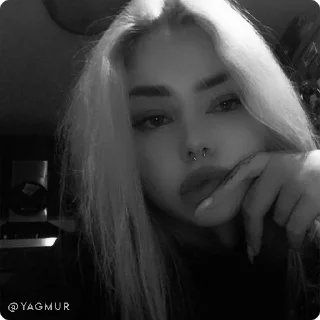 👩‍🦯-@Yagmur | Girl Modes, Telegram Sticker