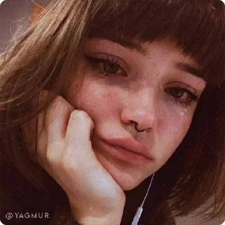 👩‍🦯-@Yagmur | Girl Modes, Telegram Sticker