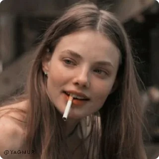 🚬-@Yagmur | Girl Modes, Telegram Sticker