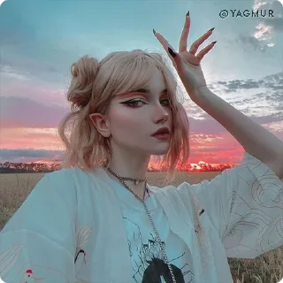 😉-@Yagmur | Girl Modes, Telegram Sticker