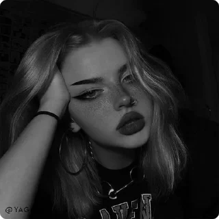 👩‍🦯-@Yagmur | Girl Modes, Telegram Sticker