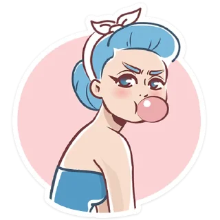 😐-Girl Power, Telegram Sticker
