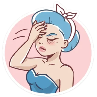 🤦‍♀️-Girl Power, Telegram Sticker
