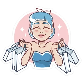 🛍-Girl Power, Telegram Sticker