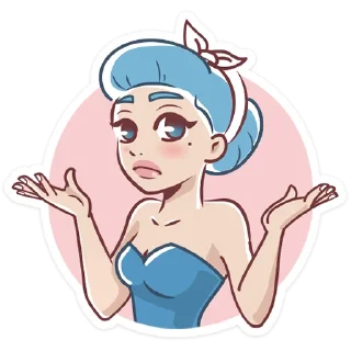 🤷‍♀️-Girl Power, Telegram Sticker