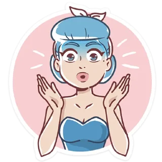 😱-Girl Power, Telegram Sticker