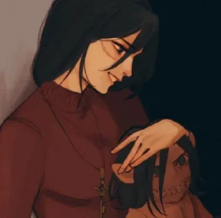 🕊-Girls ๛ @Atstc, Telegram Sticker