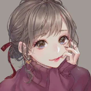 🕊-Girls ๛ @Atstc, Telegram Sticker