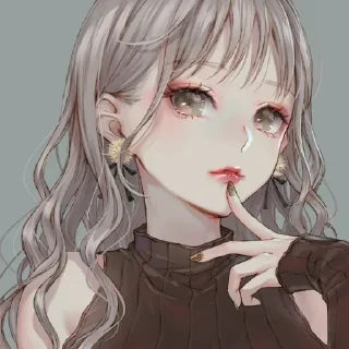 🕊-Girls ๛ @Atstc, Telegram Sticker