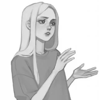 🕊-Girls ๛ @Atstc, Telegram Sticker