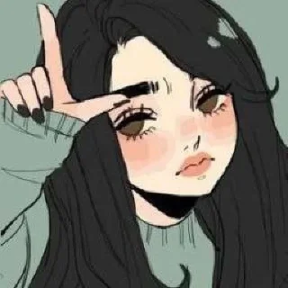 🕊-Girls ๛ @Atstc, Telegram Sticker