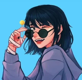 🕊-Girls ๛ @Atstc, Telegram Sticker