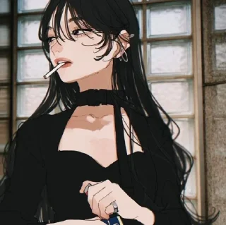 🕊-Girls ๛ @Atstc, Telegram Sticker