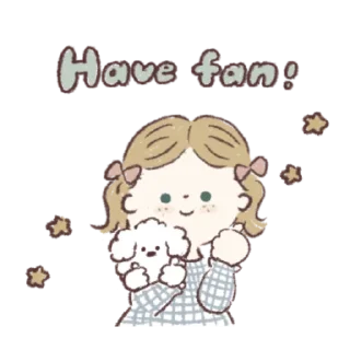 👍-@ikmut " .. Girls and The Doggy!, Telegram Sticker