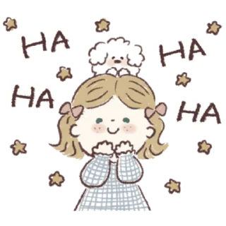 🔳-@ikmut " .. Girls and The Doggy!, Telegram Sticker