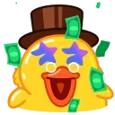 🤑-GlitterPremium1 @GlitterUniverse, Telegram Sticker