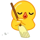 🧹-GlitterPremium1 @GlitterUniverse, Telegram Sticker