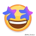 🤩-GlitterPremium1 @GlitterUniverse, Telegram Sticker