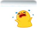 😢-GlitterPremium1 @GlitterUniverse, Telegram Sticker