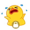 😭-GlitterPremium1 @GlitterUniverse, Telegram Sticker