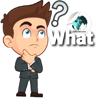 🤔-Glitter Universe @GlitterUniverse, Telegram Sticker