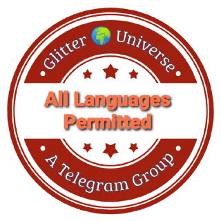 🤗-Glitter   ADM @GlitterUniverse, Telegram Sticker