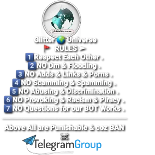 ®️-Glitter   ADM @GlitterUniverse, Telegram Sticker