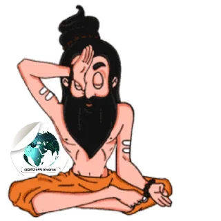 🤭-Glitter BaBa @GlitterUniverse, Telegram Sticker