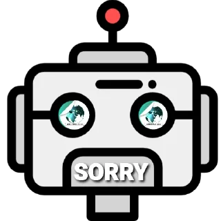 😔-Glitter BOT @GlitterUniverse, Telegram Sticker