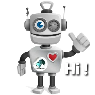 😉-Glitter BOT @GlitterUniverse, Telegram Sticker