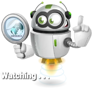 🧐-Glitter BOT @GlitterUniverse, Telegram Sticker