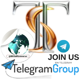 🤗-Glitter Promo @GlitterUniverse, Telegram Sticker