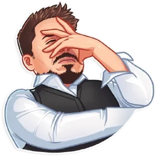 🤦‍♂️-Lokii. pack, Telegram Sticker