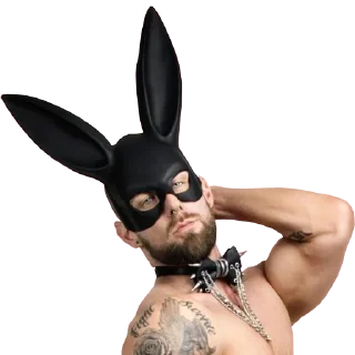 🐇-Новогоднее настроение @gnilyebaby, Telegram Sticker