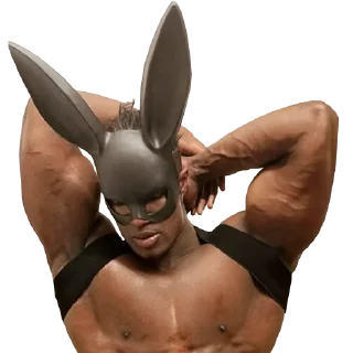 🐰-Новогоднее настроение @gnilyebaby, Telegram Sticker