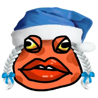 ❄️-Новогоднее настроение @gnilyebaby, Telegram Sticker