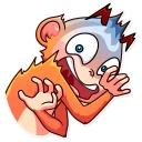 😨-Go Ape, Telegram Sticker