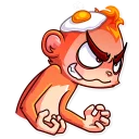 😡-Go Ape, Telegram Sticker