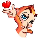 😘-Go Ape, Telegram Sticker