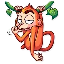 😑-Go Ape, Telegram Sticker