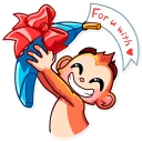 🎁-Go Ape, Telegram Sticker