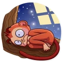 ☹-Go Ape, Telegram Sticker