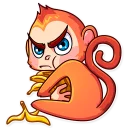 😠-Go Ape, Telegram Sticker