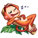 😴-Go Ape, Telegram Sticker
