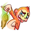 🤢-Go Ape, Telegram Sticker
