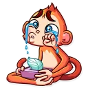😭-Go Ape, Telegram Sticker