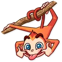 😛-Go Ape, Telegram Sticker